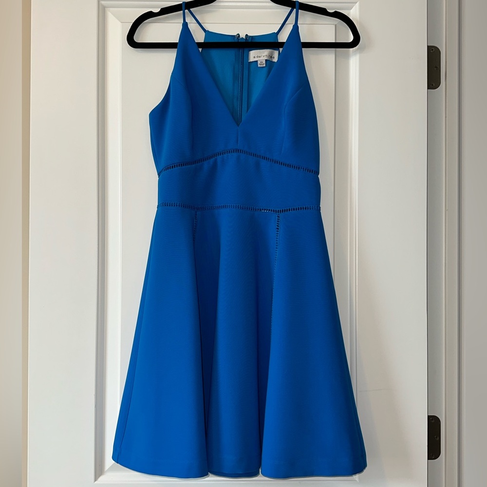 ADELYN RAE BLUE DRESS